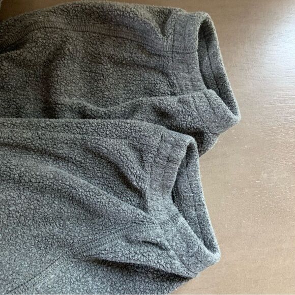 AERIE Women’s Sherpa Fleece Corset Joggers Gray Size Medium - Picture 12 of 12